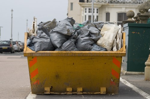 Business waste removal services in Regents Park