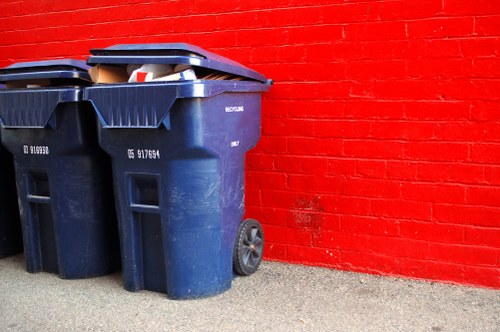 Eco-friendly disposal practices during flat clearance